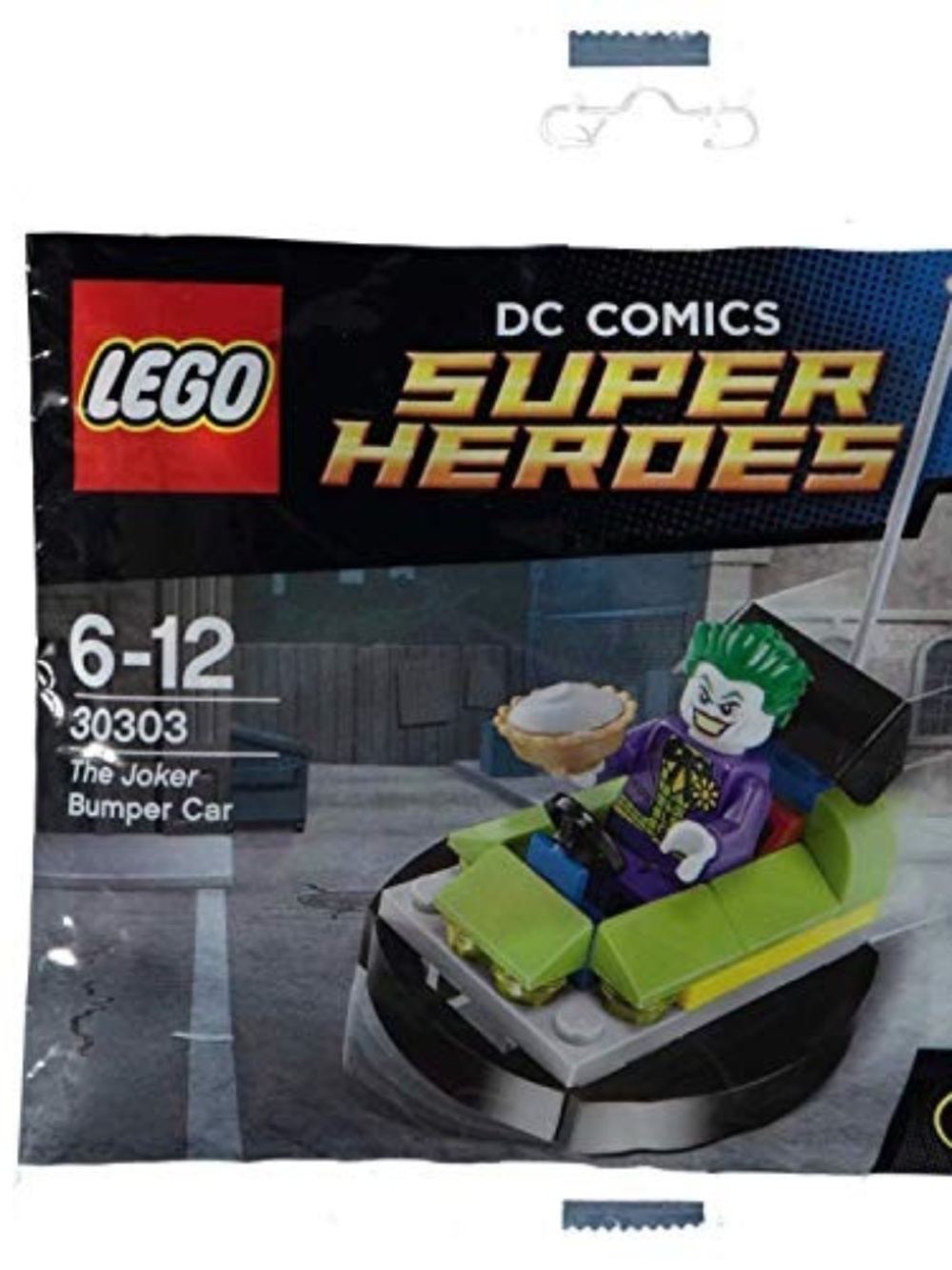 Super Heroes Batman II "The Joker Bumper Car polybag" 30303 UNOPENED.